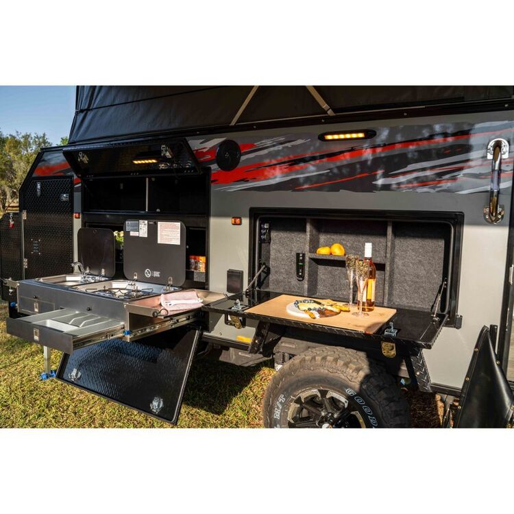 Austrack Talawana X15LS Series 3 Hybrid Camper Grey