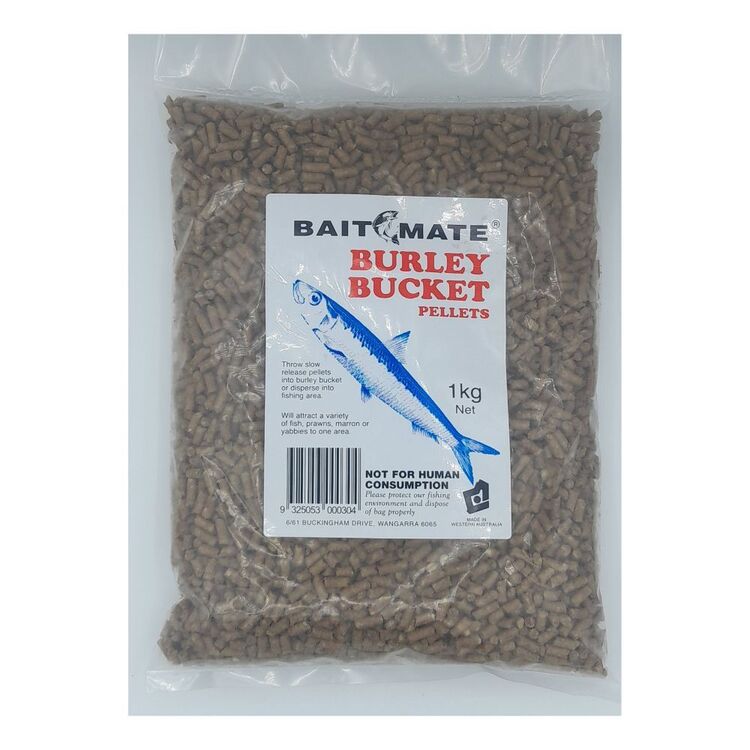 Baitmate Slow Release Standard Pellets White 1 kg