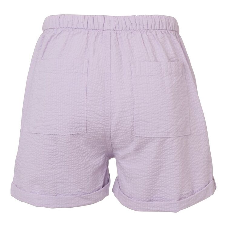Cape Youth Girls Beach Shorts Lilac