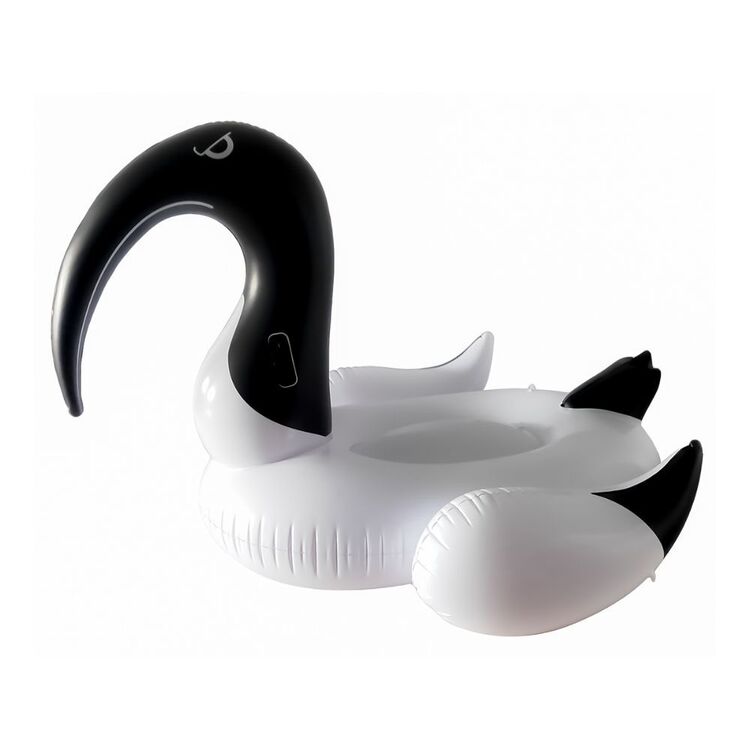 We Love Summer Bin Chicken Pool Float White & Black