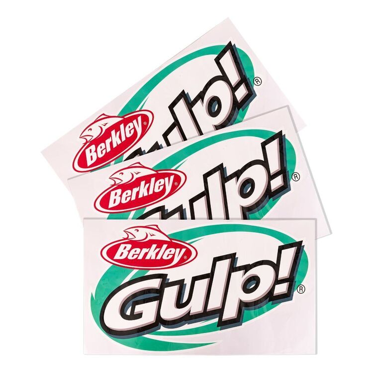 Berkley Gulp Boat Sticker Pack Multicoloured