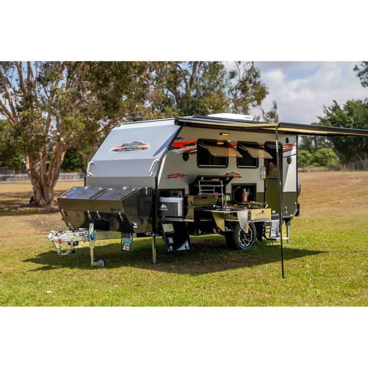 Austrack Gibb 14 Series 3 Hybrid Camper Grey