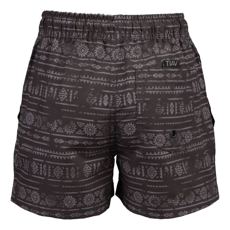 Trip In A Van Kids PTD Volley Shorts Mono Tribal Stripe Aop