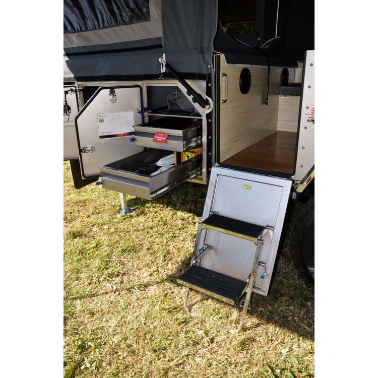 Austrack Telegraph X Forward Fold Offroad Camper Trailer Grey