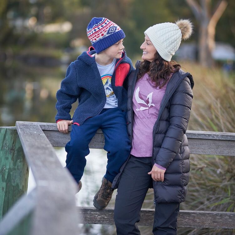 Cape Women's Travel-Lite Long Line Hooded Puffer Jacket Black