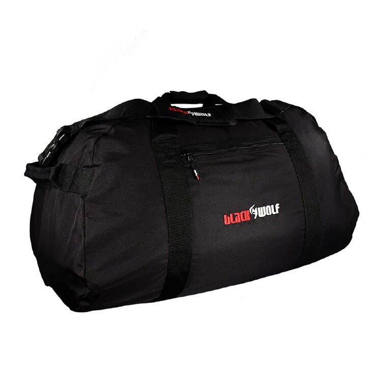 BlackWolf 100L Packaway Dufflepack Black