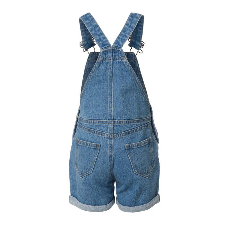 Cape Kids Girls Dungarees Demin Blue