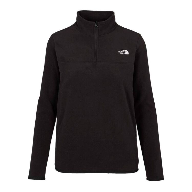 The North Face Women's Glacier QZ Fleece Top TNF Black