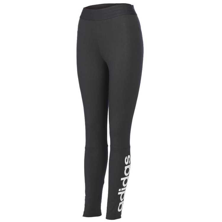 adidas Women's Essentials Linear Tight Black & White
