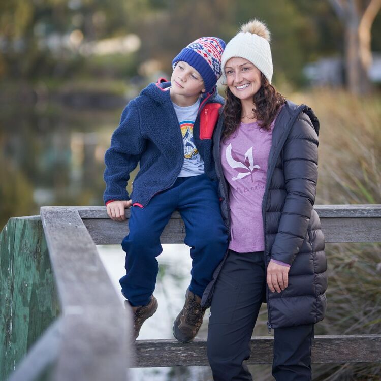 Cape Women's Travel-Lite Long Line Hooded Puffer Jacket Black