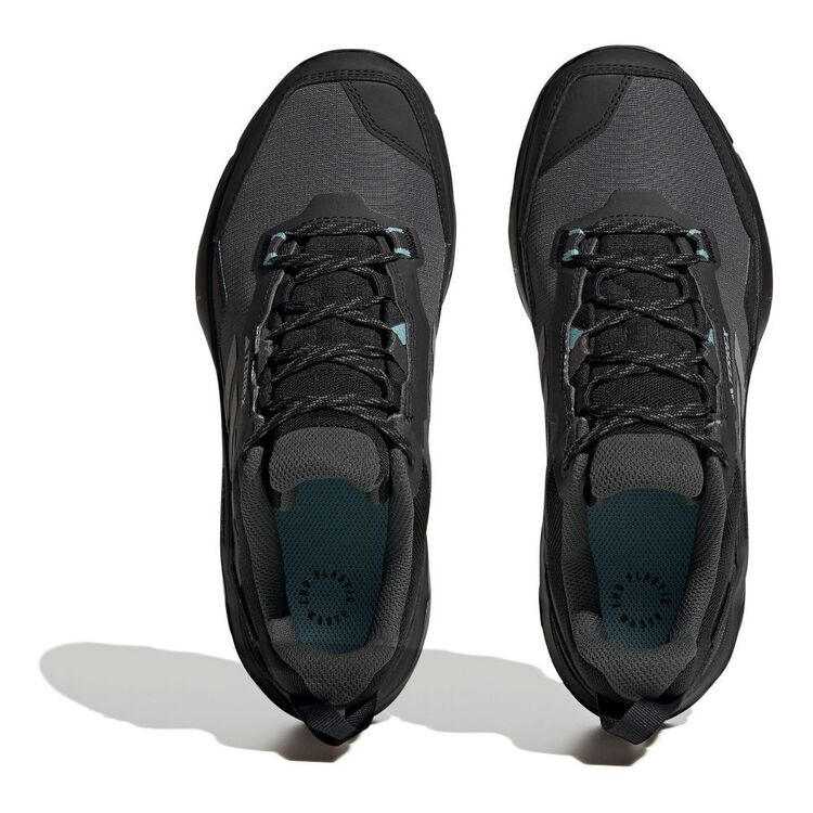 adidas Women's Terrex AX4 Gore-Tex Trail Shoes Core Black, Grey Three & Mint
