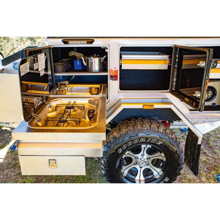 Austrack Simpson X Rooftop Camper Trailer Grey