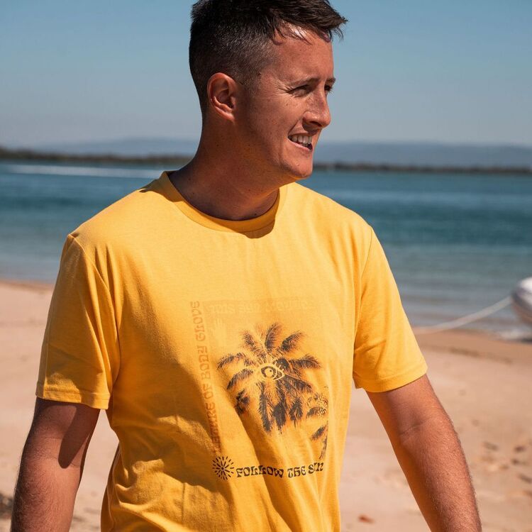 Body Glove Men's Follow Tee Golden Cob