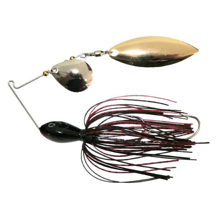 Tackle Tactics Vortex Spinnerbait Lure Red Nightmare