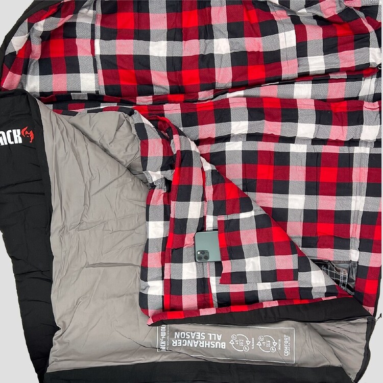 Blackwolf Bushranger All Season 0C&deg; Sleeping Bag Black Black