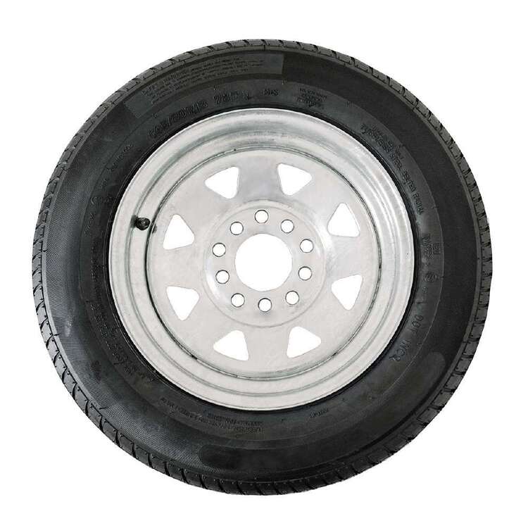 Atlantic Boat Trailer Spare Wheel Black