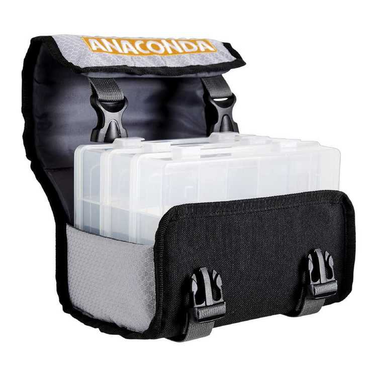 Anaconda Tackle Bag With 3 Tackle Boxes