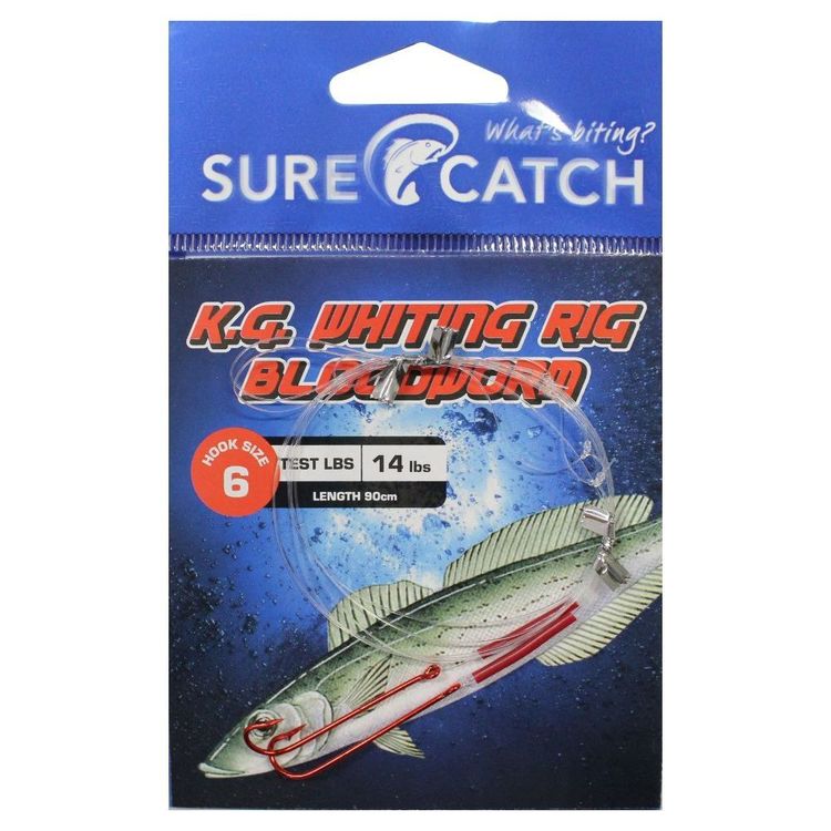 SureCatch George Whiting Bloodworm Rig