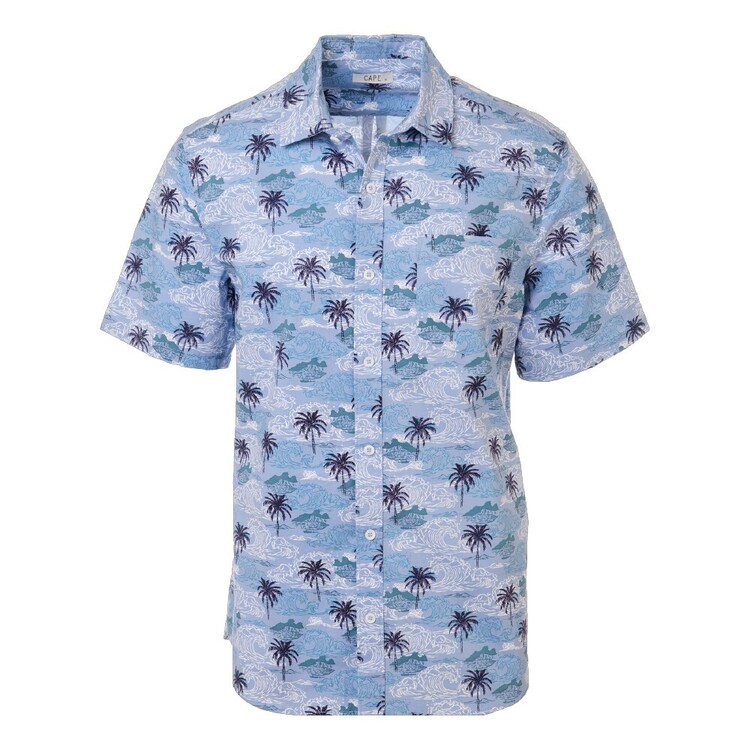 Cape Men's Island Shirt Slate