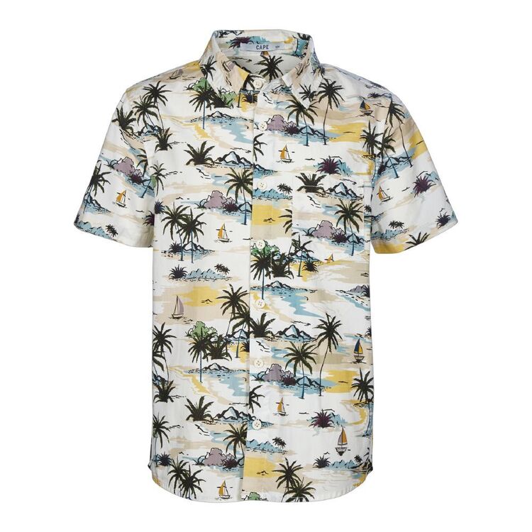 Cape Youth Fiji Holiday Shirt White