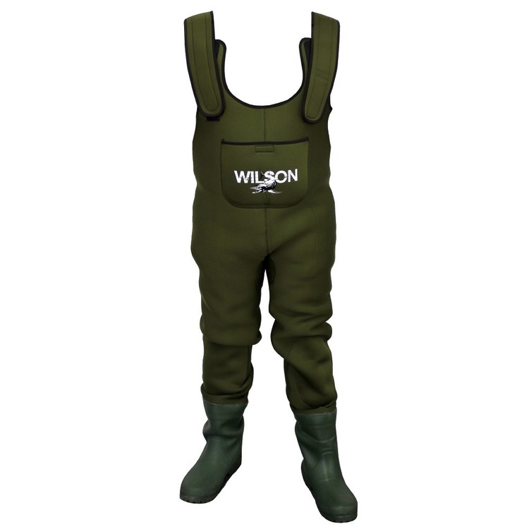 Wilson Neoprene Chest Waders Green
