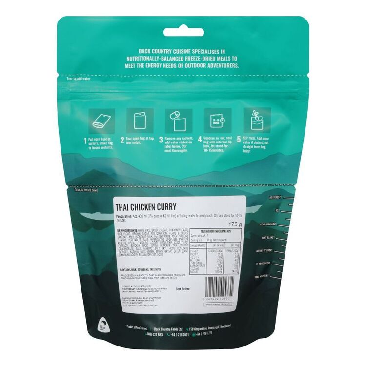 Back Country Thai Chicken Curry Regular