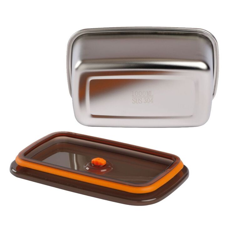 Spinifex 1L Containers 3 Pack Silver 1 L