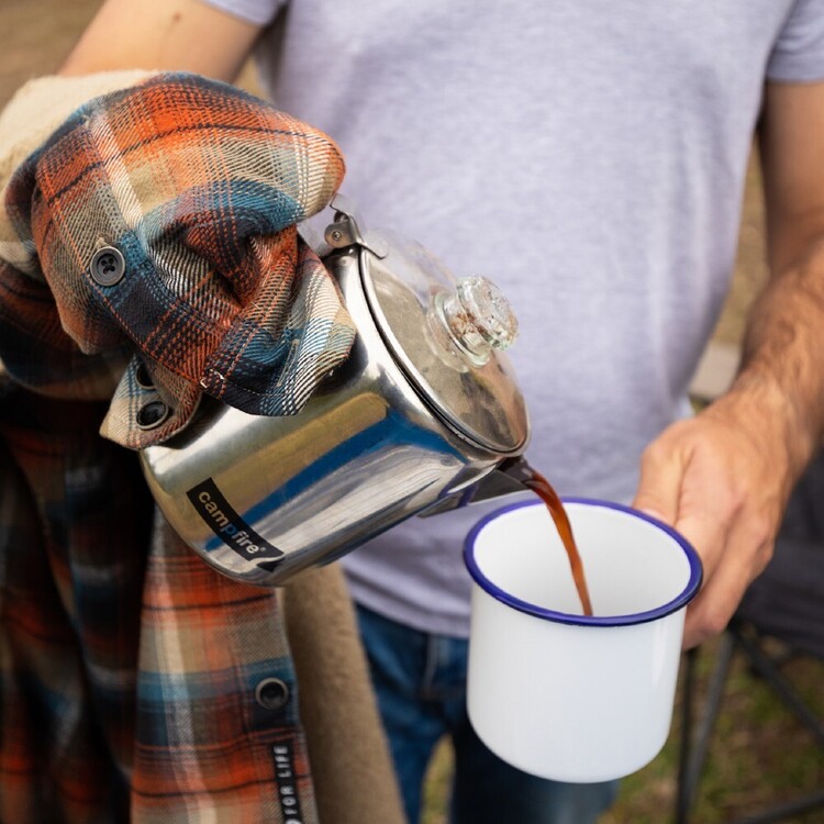 Campfire 6 Cup Coffee Percolator 1.45L