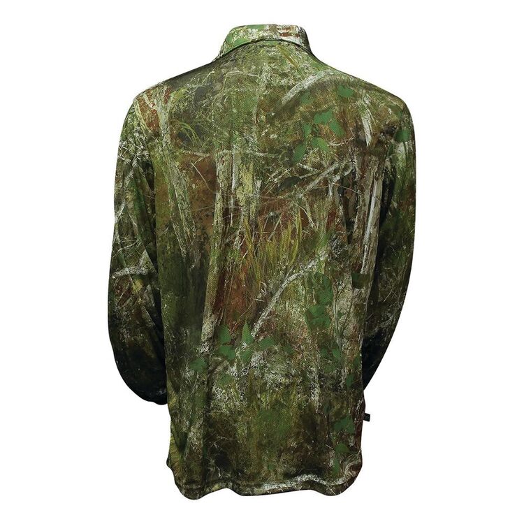 Big Fish Bush Camo Sublimated Fishing Shirt Camo