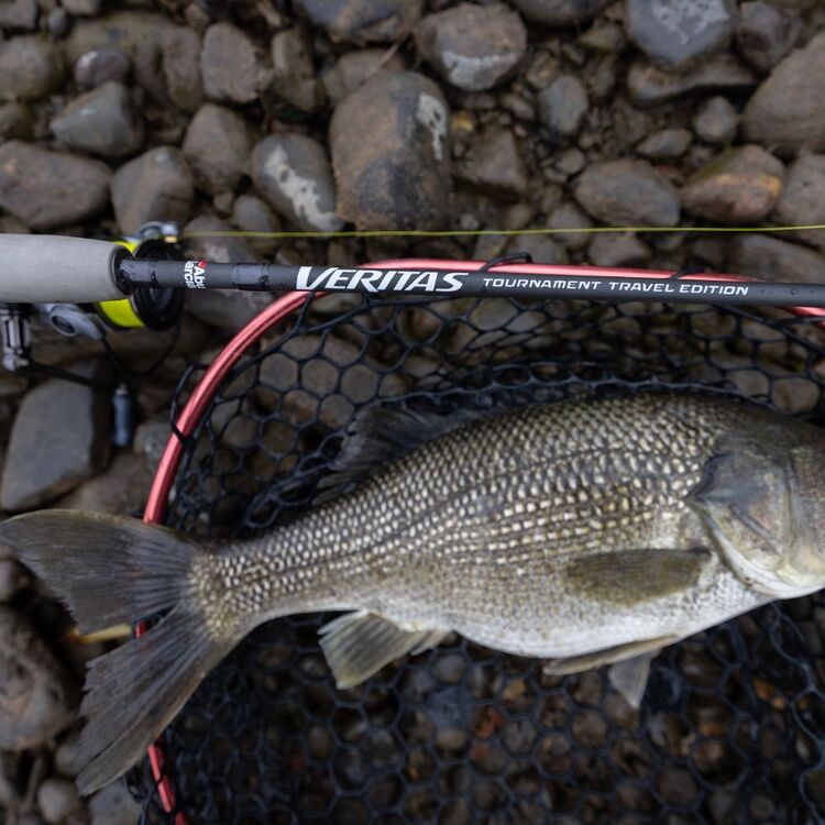 Abu Garcia Veritas 7ft 3 Piece Heavy 6-10kg Tournament Travel Spinning Rod Multicolour 7Ft H/6-10Kg