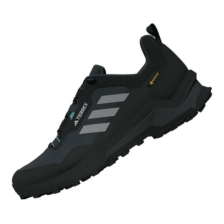 adidas Women's Terrex AX4 Gore-Tex Trail Shoes Core Black, Grey Three & Mint