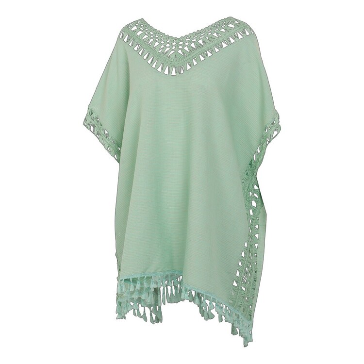 Body Glove Women's Crochet Cover Up Aqua
