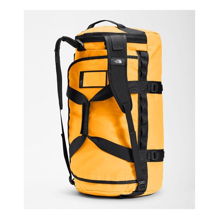 The North Face Medium Black & Gold Base Camp Duffle Bag Gold & Black Medium