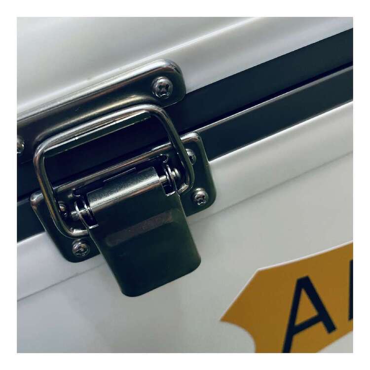 Alvey Engel Cooler Box + Rod Holders White