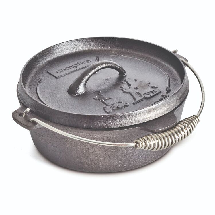 Campfire Cast Iron Camp Oven 2 Quart