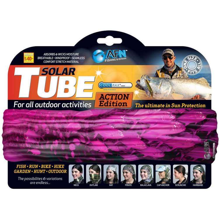 Australian Fishing Network Pink School Fish Kids' Solar Tube