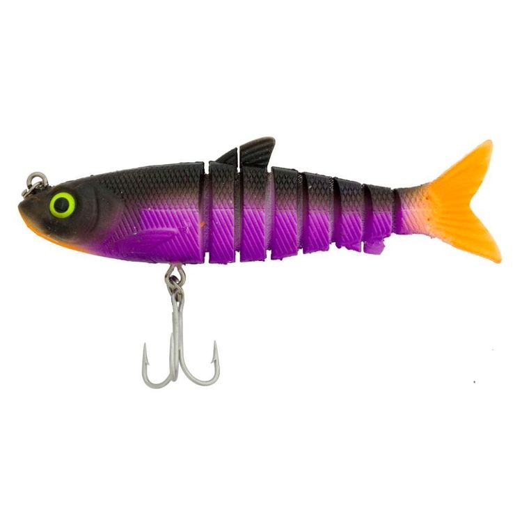 Zerek Live Mullet 4.5'' Lure Black Jack