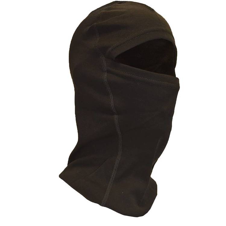 XTM Men's Merino Balaclava Headwear Black One Size Fits Most
