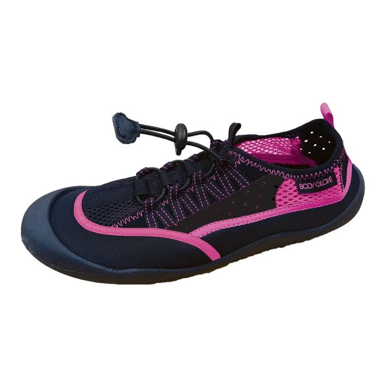 Body Glove Women's Shore Aqua Sock Black & Pink