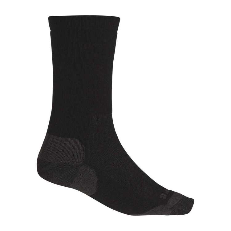 Cederberg Unisex Hike Merino Crew Socks Black & Charcoal