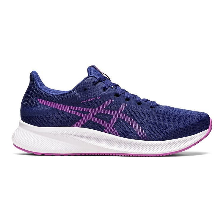 ASICS Women's Patriot 13 Running Shoes Dive Blue & Orchid