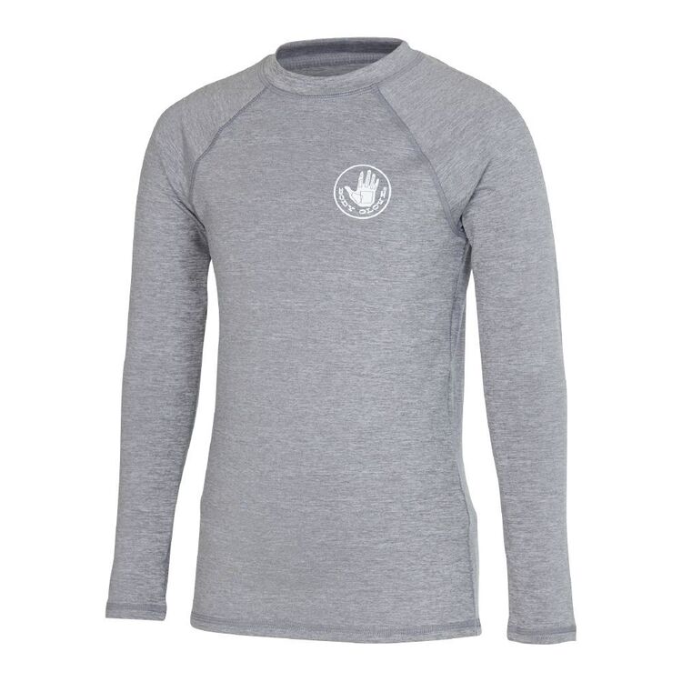 Body Glove Youth Core Long Sleeve Rash Vest Grey