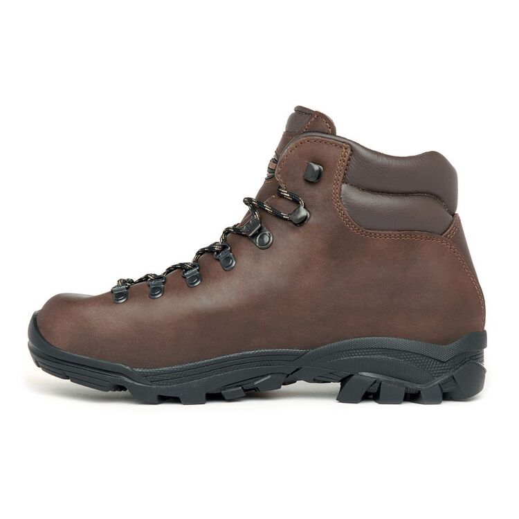 Zamberlan Men's New Trail Lite GTX Mid Hiking Boots Waxed Chestnut
