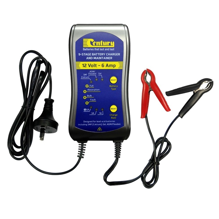 Century Battery Charger Blue