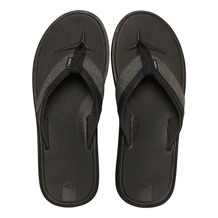 O'Neill Men's Beacon Thongs Black