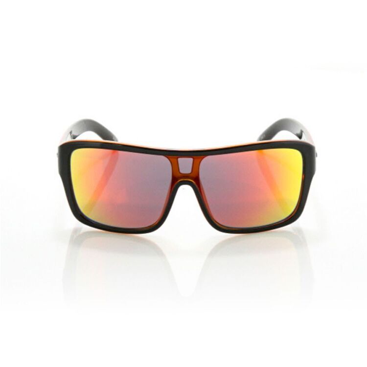 Carve Anchor Beard Iridium Sunglasses Gloss Black & Orange Iridium One Size Fits Most