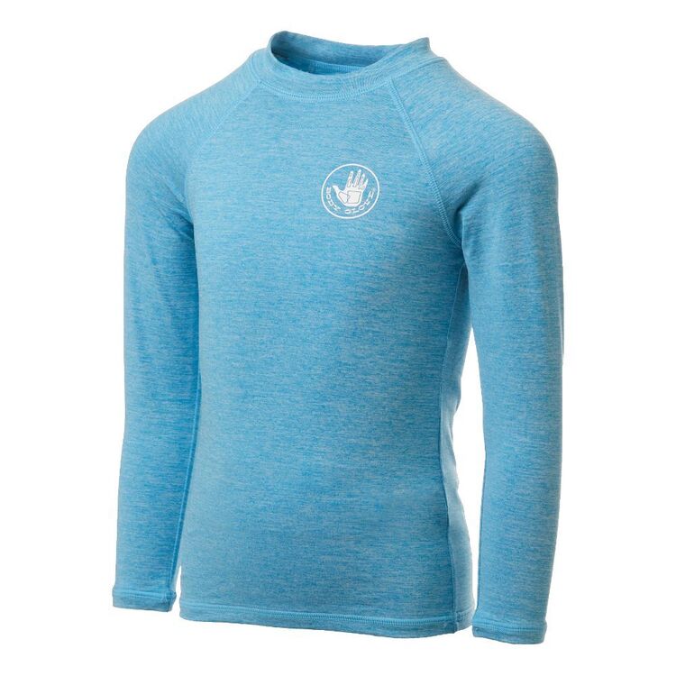 Body Glove Kids Long Sleeve Core Rash Vest Adriatic Sea