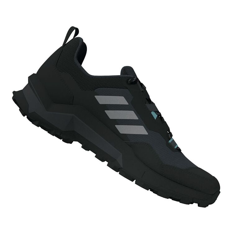 adidas Women's Terrex AX4 Gore-Tex Trail Shoes Core Black, Grey Three & Mint