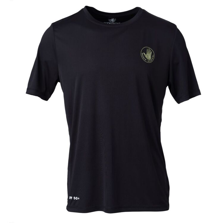 Body Glove Men's Surf Rash Vest Tee Black
