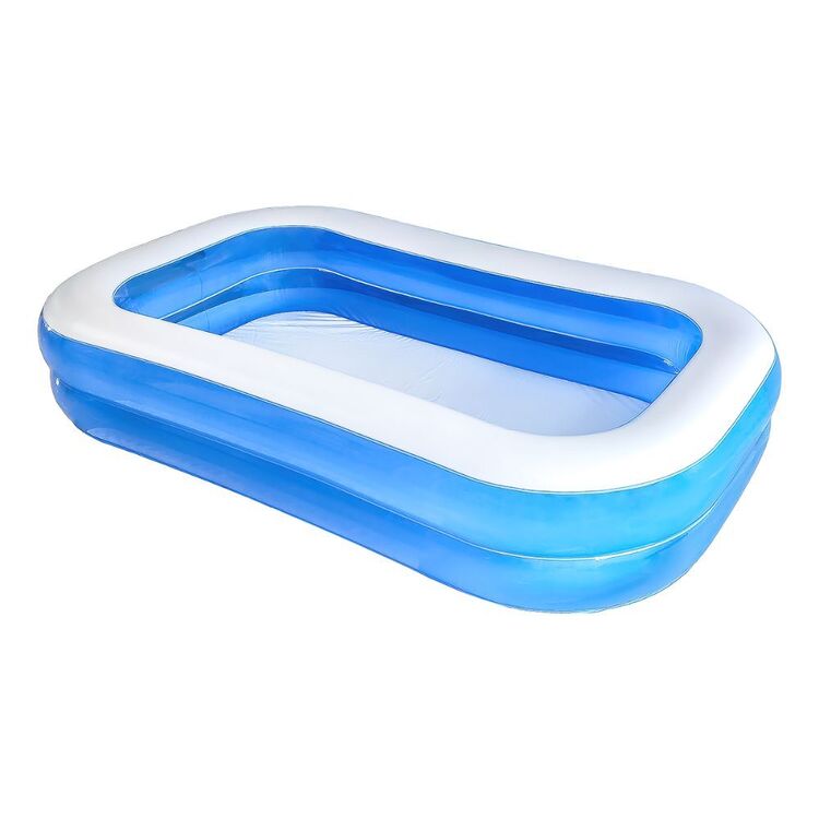 We Love Summer Family Pool Blue & White 2.1 x 1.25 m